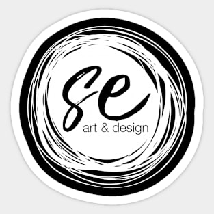 SE Art and Design Logo Sticker